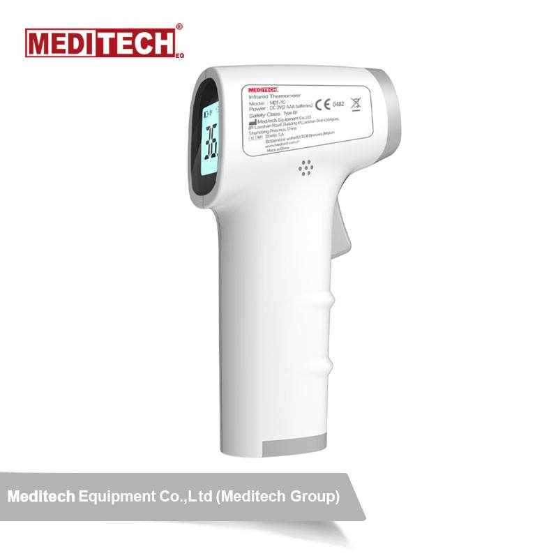 Infrared forehead thermometer from meditech