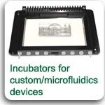 Incubator with closed heated bottom