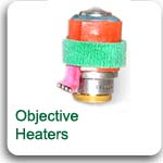 Objective heater